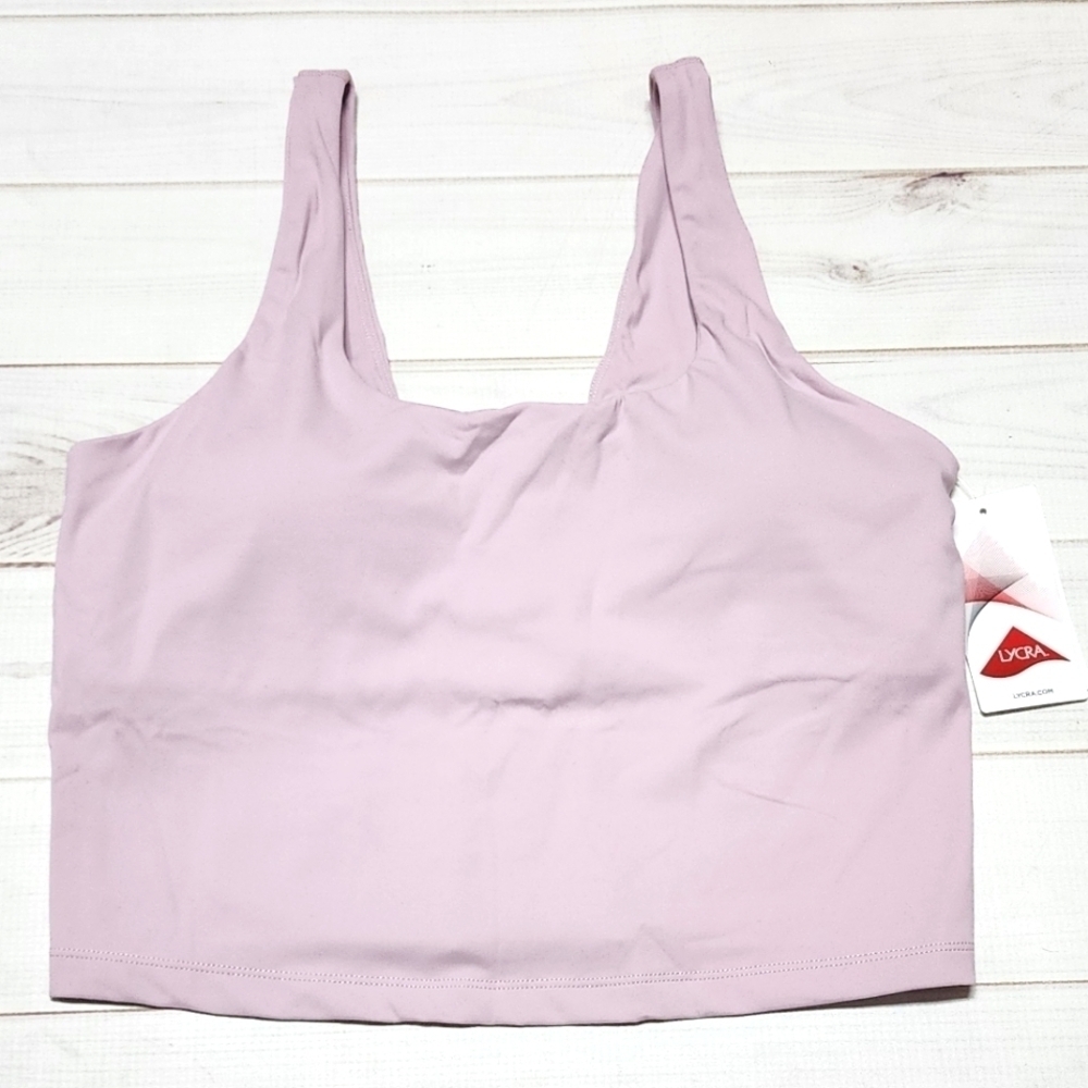 Gauagbr Crop Pink Tank Top for Women Medium - New With Tags